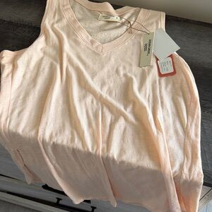 Ocean Drive Light Peach Tank Top